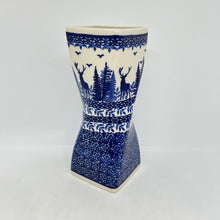 Load image into Gallery viewer, Lady Blue Twisted Vase - 018 - U3