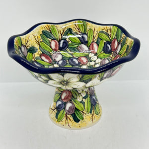 Limited Edition Wavy Pedastal Bowl - L-890