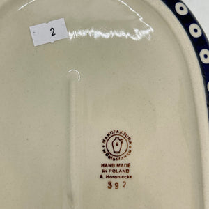 Second Quality Oval Baker ~ 070A