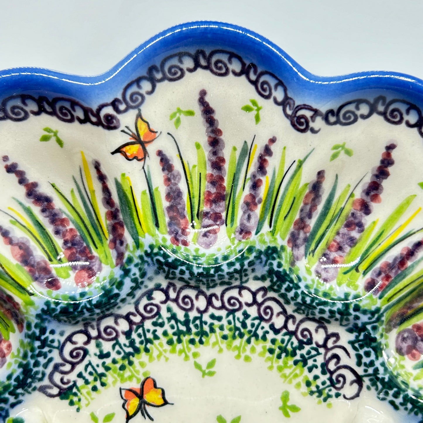 T13 Egg Dish with Handle - U-LA1