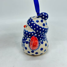 Load image into Gallery viewer, Snowman with Mittens Ornament - Boleslawiec