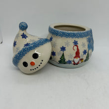 Load image into Gallery viewer, Kalich Snowman Candy Container - U826