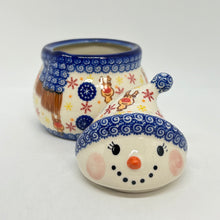 Load image into Gallery viewer, Kalich Snowman Candy Container - U898