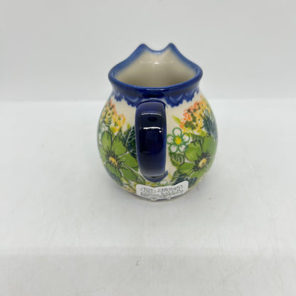 5 oz Creamer - Green Floral - Art