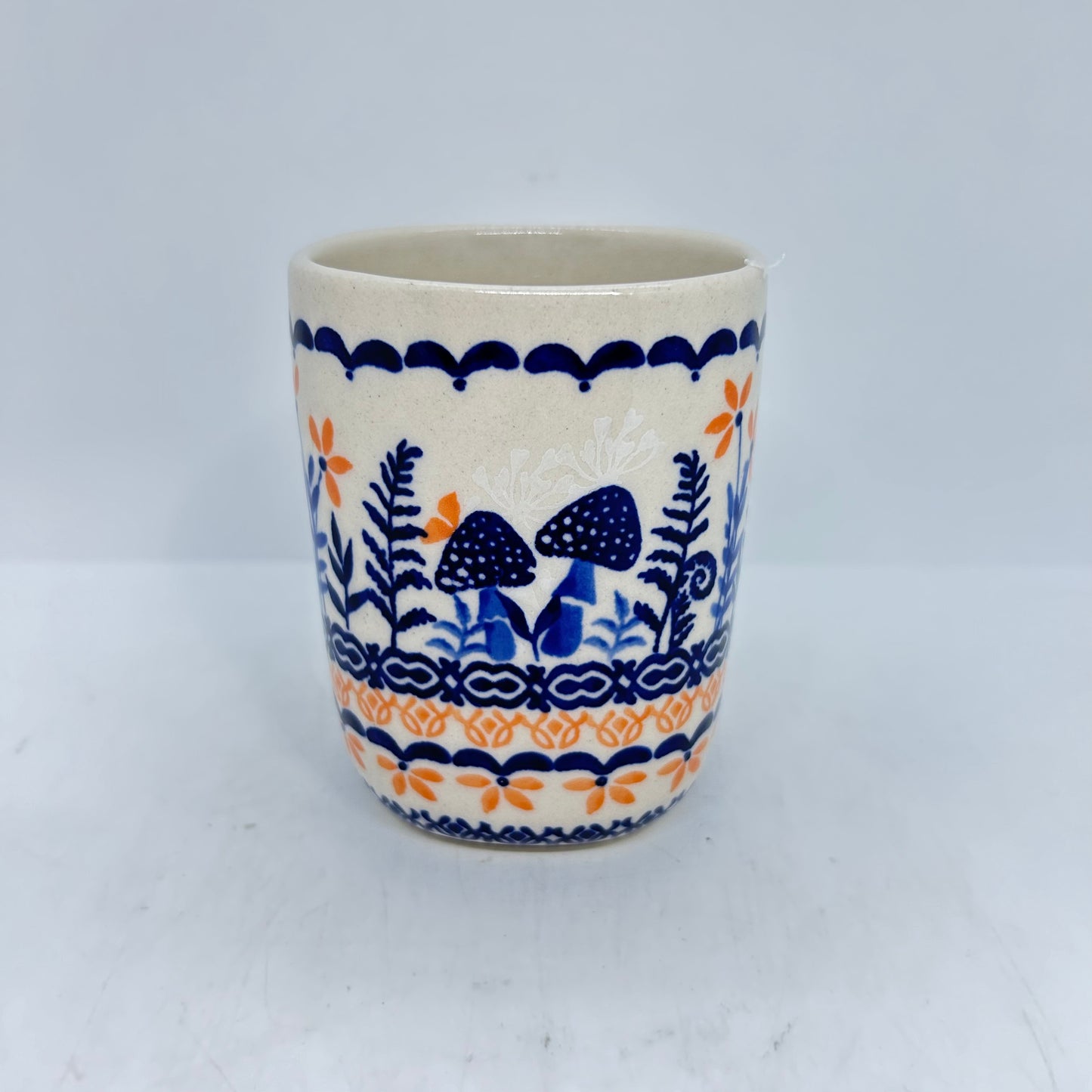 Lady Blue Square Mug - 019 - U4