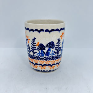 Lady Blue Square Mug - 019 - U4