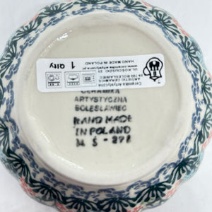 023 ~ Bowl ~ Scalloped ~ 4.5" ~ 2913X - T4!