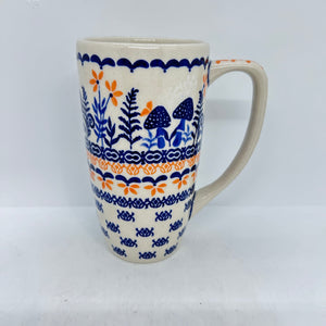 Lady Blue Latte Mug - 019 - U4