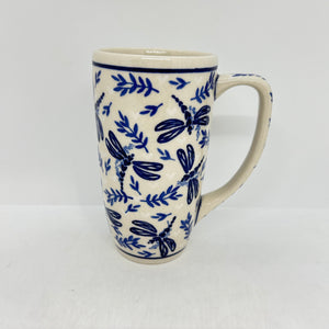 Lady Blue Latte Mug - 024 - U3