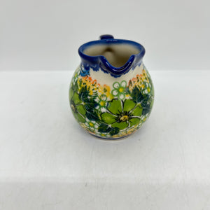 5 oz Creamer - Green Floral - Art