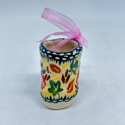 Christmas Boot Ornament - Apples