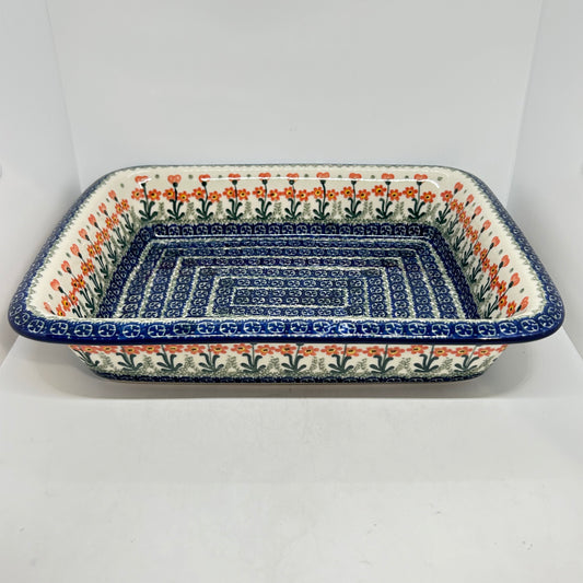Baker ~ Rectangular w/Rim ~ Lasagna ~ 11.25 x 13.75 inch ~ 560X ~ T3*