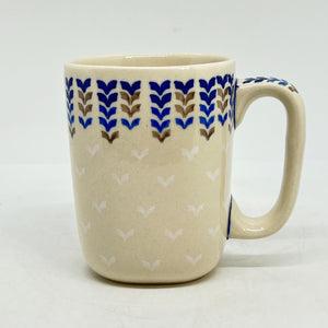 Lady Blue Square Mug - 001 - U2