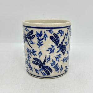 Lady Blue Round Mug - 024