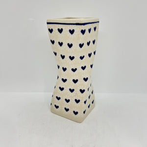 Lady Blue Twisted Vase - 021 - U1