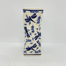 Load image into Gallery viewer, Lady Blue Twisted Vase - 024 - U3