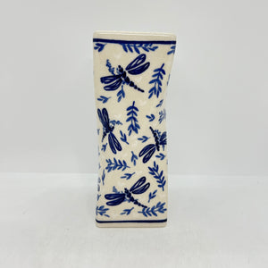 Lady Blue Twisted Vase - 024 - U3