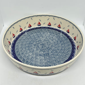 Second Quality Large Shallow Serving Bowl - DPML