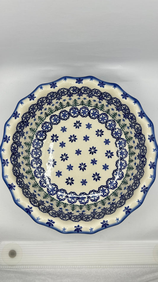 A185 Wavy Pie Plate  - D85