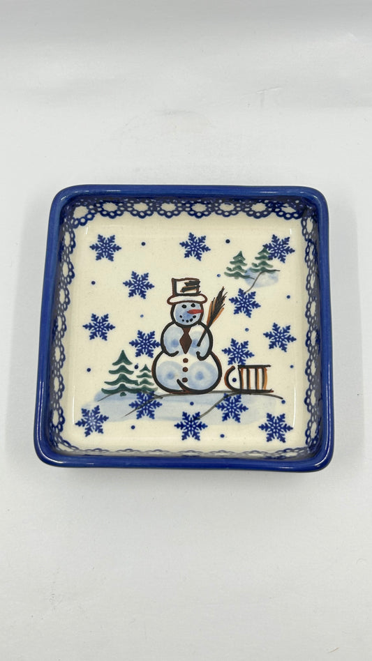 4.75" Square Bowl - D33