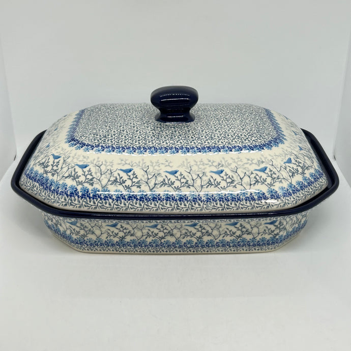 Baker ~ Covered Casserole ~ 9.5 x 12 inch ~ 2829X ~ T4!