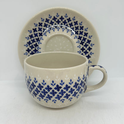 Oversized Mug with Saucer - 004 - U2