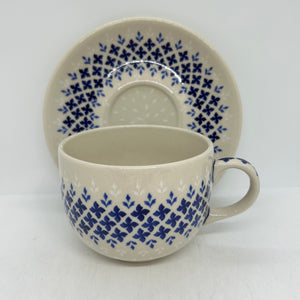 Oversized Mug with Saucer - 004 - U2