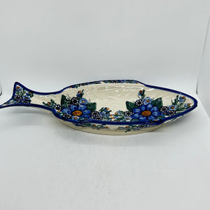 Fish Serving Plate - D7