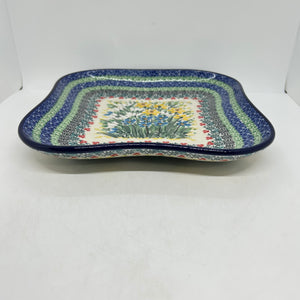 Tray ~ Square Fluted (9.5 in.) ~ U5131 - U4!
