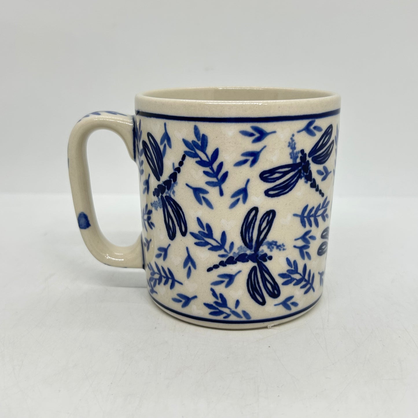 Lady Blue Round Mug - 024