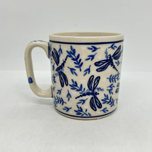 Lady Blue Round Mug - 024