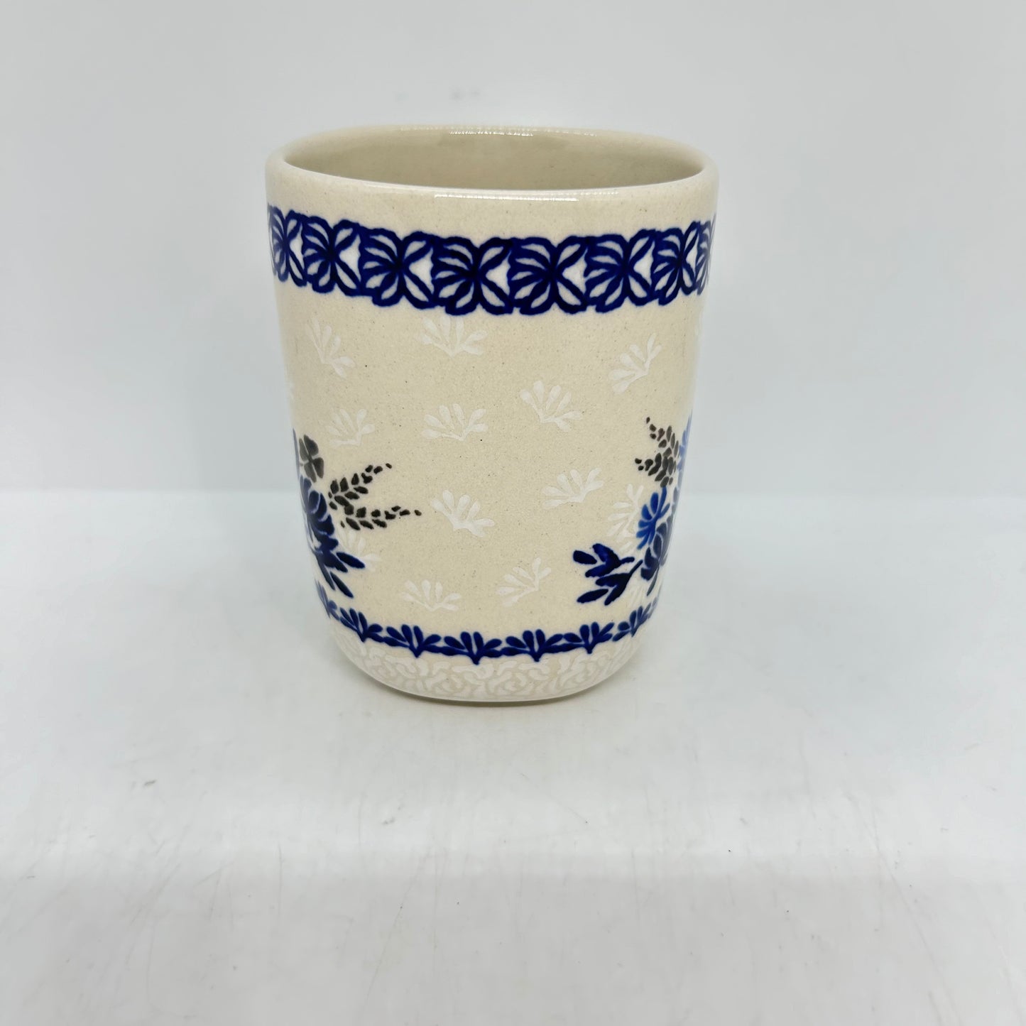 Lady Blue Square Mug - 006 - U3