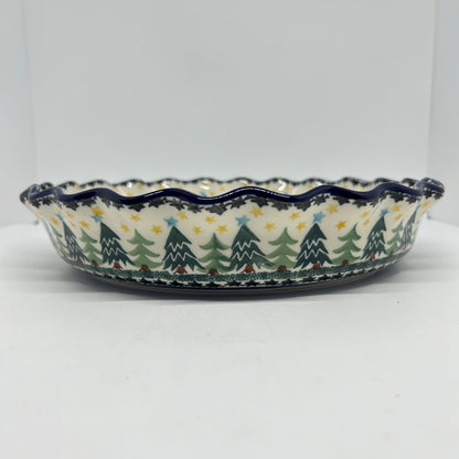 636 ~ Pie Plate ~ Fluted ~ 10" ~ 1284X - T3*