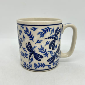 Lady Blue Round Mug - 024