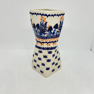 Lady Blue Twisted Vase - 019 - U4