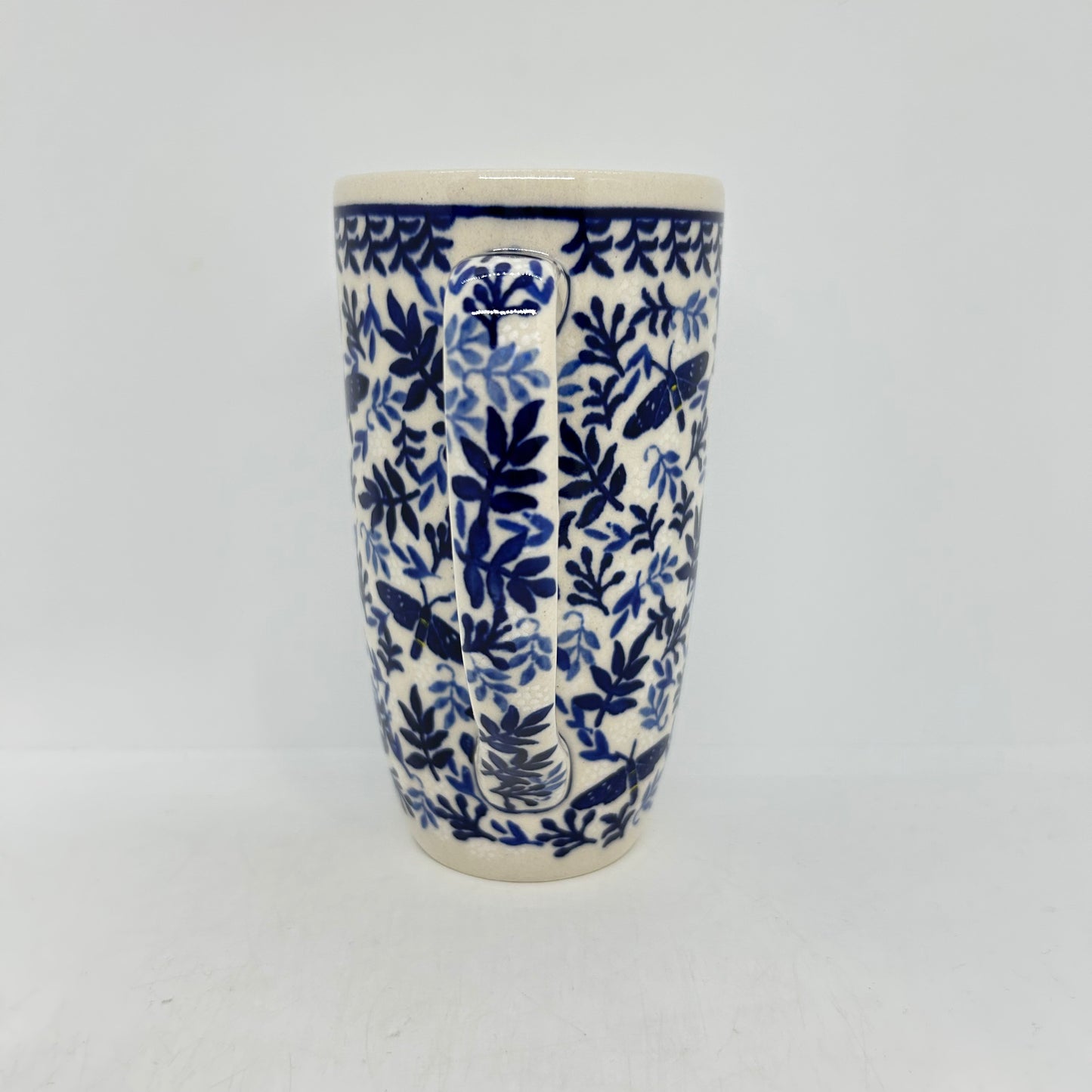 Lady Blue Latte Mug - 017 - U4