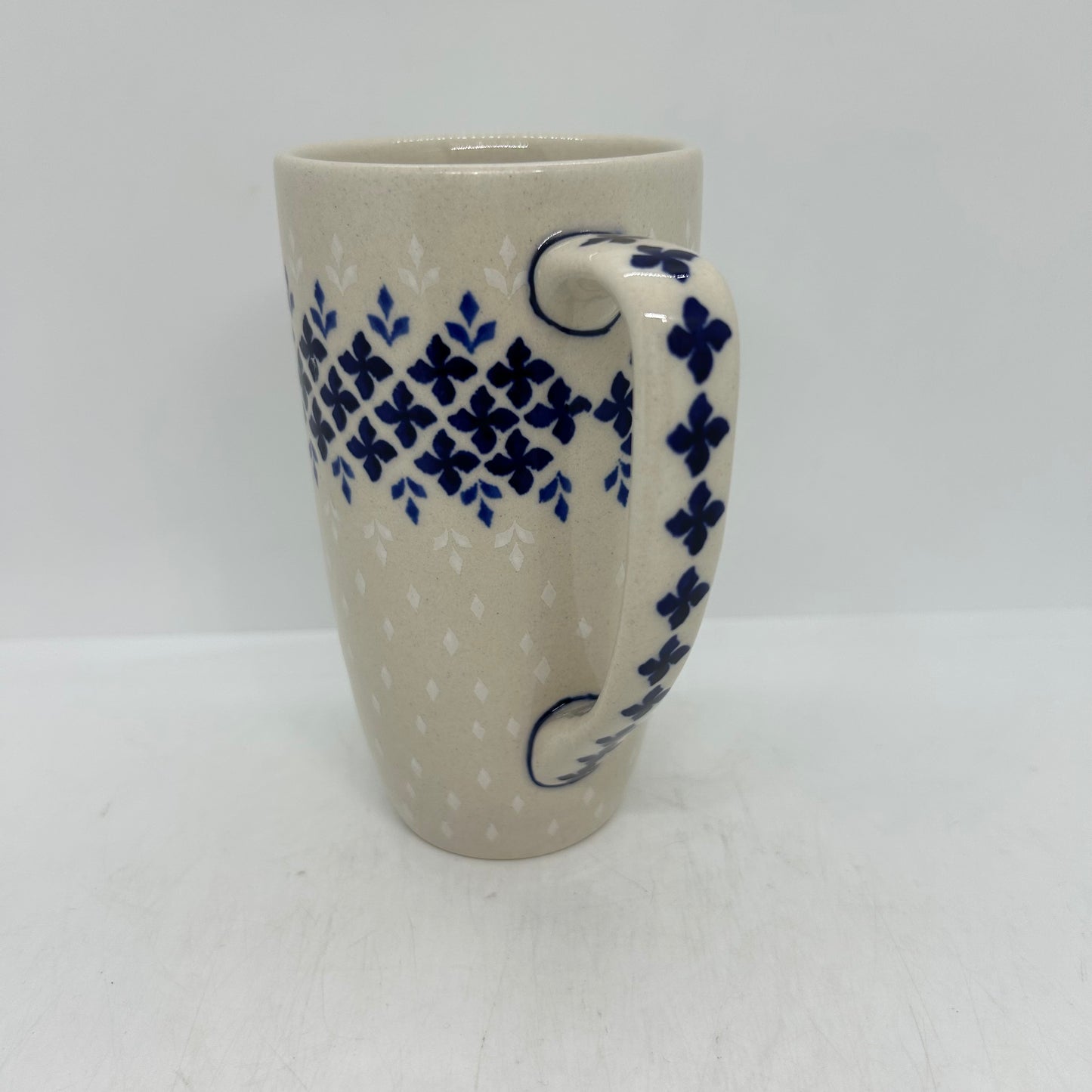 Lady Blue Latte Mug - 004 - U2