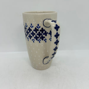 Lady Blue Latte Mug - 004 - U2