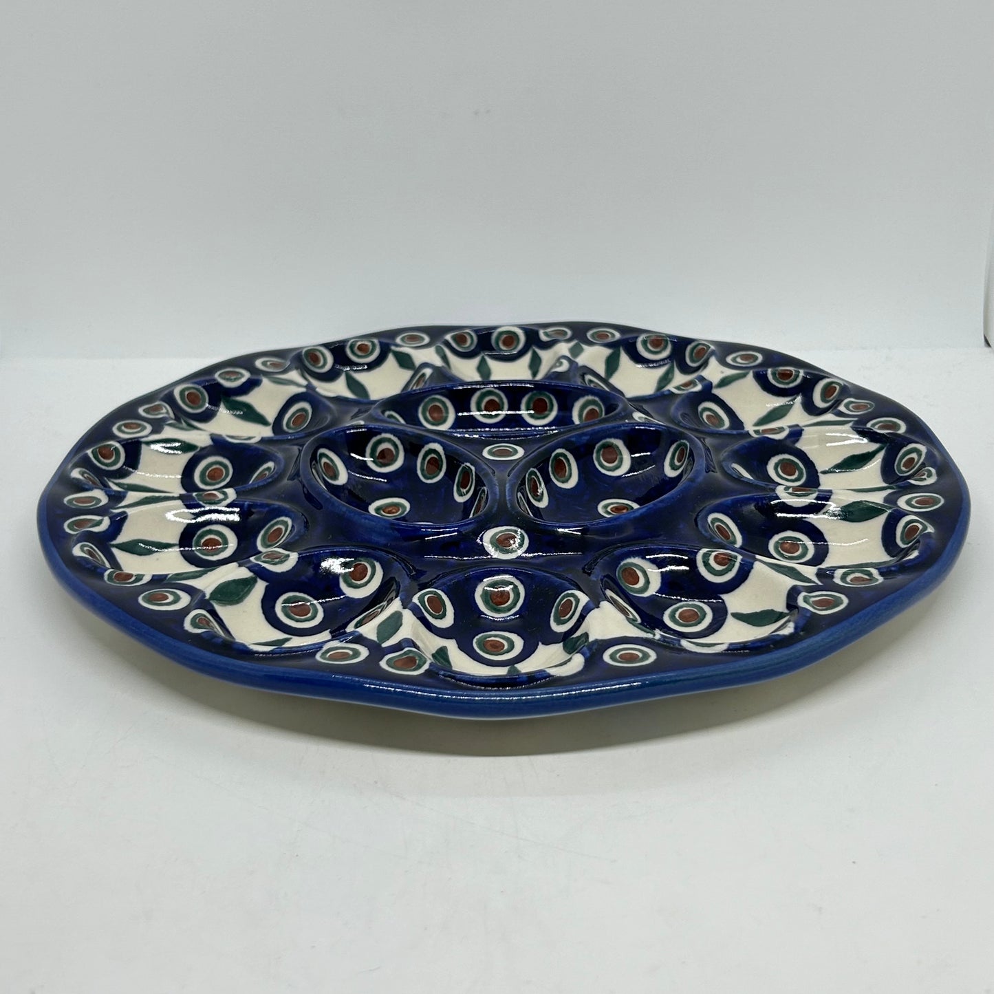 Large Egg Dish - D43