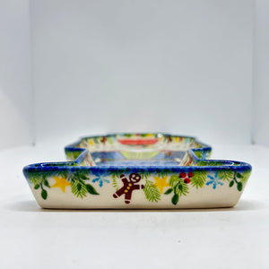 Nutcracker Platter -  Red Hat with Black Belt*