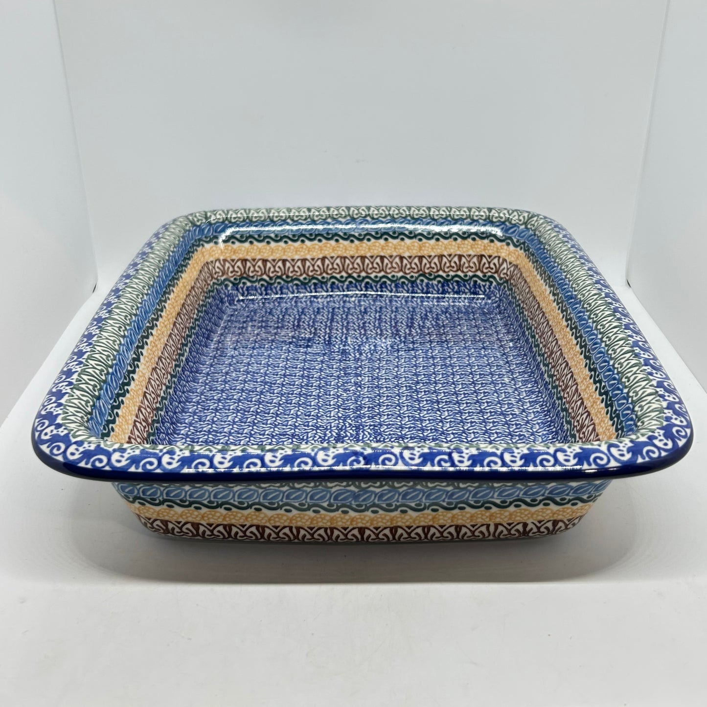 854 ~ Baker ~ Rectangular w/Rim ~ Lasagna ~ 11.25" x 13.75" ~ 1304X ~ T4!