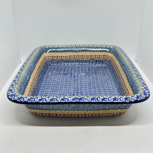 854 ~ Baker ~ Rectangular w/Rim ~ Lasagna ~ 11.25" x 13.75" ~ 1304X ~ T4!
