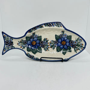 Fish Serving Plate - D7