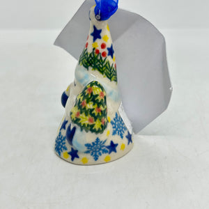 Kalich Small Santa - Blue Snowflake