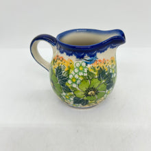 Load image into Gallery viewer, 5 oz Creamer - Green Floral - Art