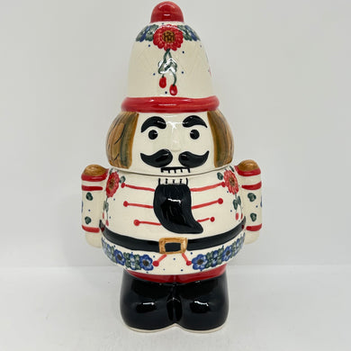 Nutcracker Candy Jar - D10