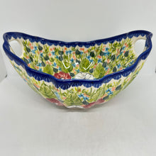 Load image into Gallery viewer, Wavy Oval Serving Bowl - A660