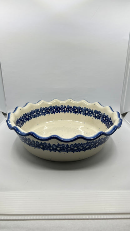 A185 Wavy Pie Plate  - D51