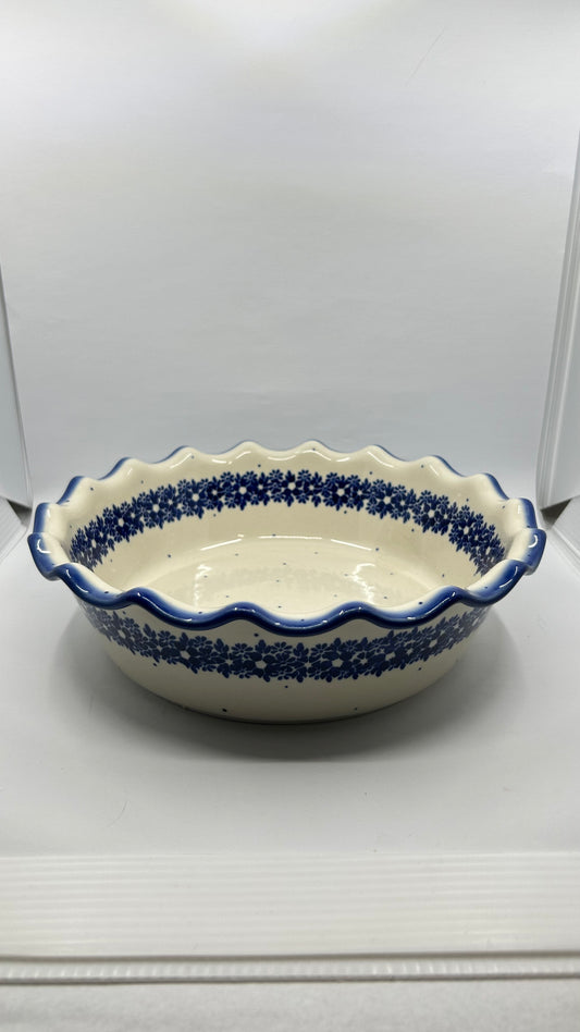 A185 Wavy Pie Plate  - D51