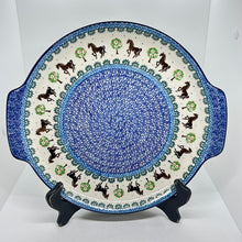 Load image into Gallery viewer, Platter ~ Round w/ Handles ~ 11.75 inch - 2256X - T3!